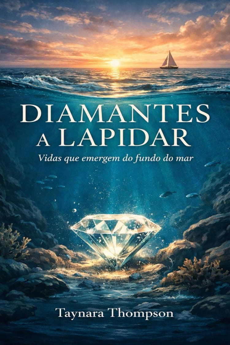 Capa do livro Diamantes a Lapidar