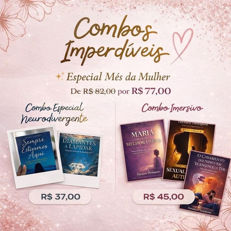 Capa do combo mes da mulher